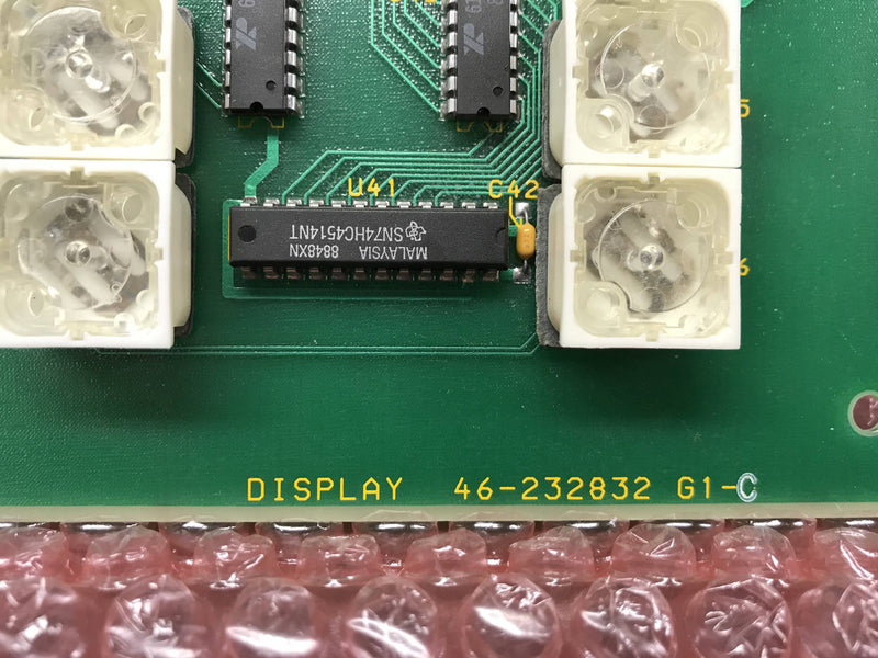 Display Board (46-232832 G1-C)GE AMX 4