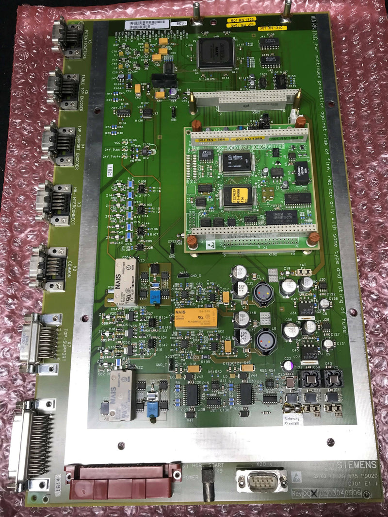 PT-Horizontal Board D701/D2 (07129575/07716017) Siemens CT