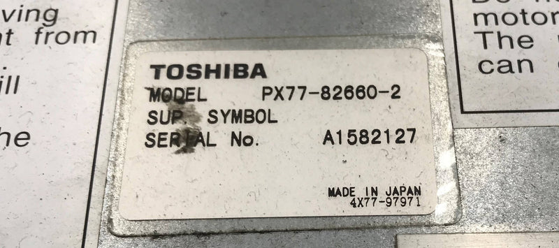 Gantry Collimator Slit Optix Pulse Motor Assembly (PX77-82660-2) Toshiba