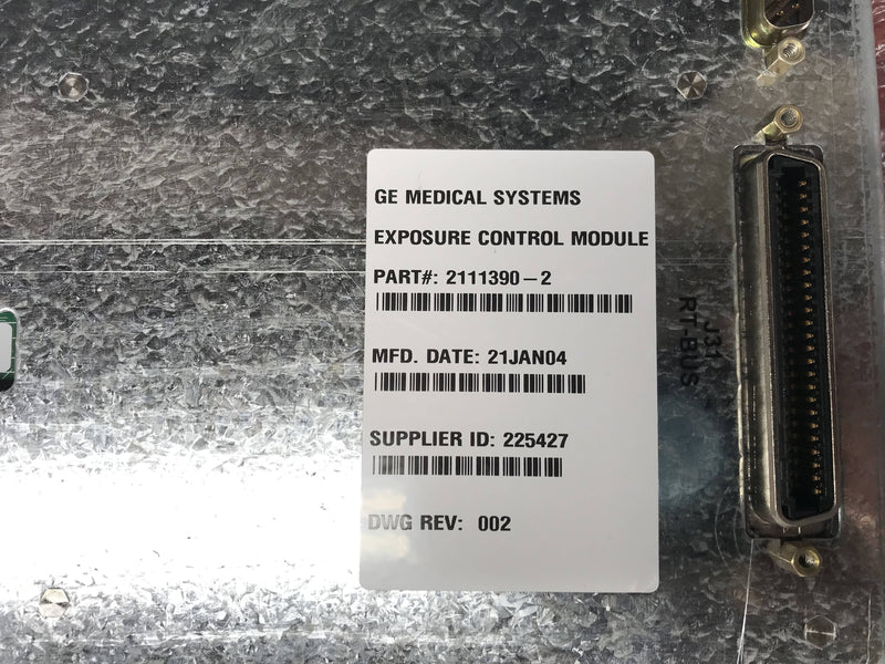 Exposure Control Module ( 2111390-2 ) GE