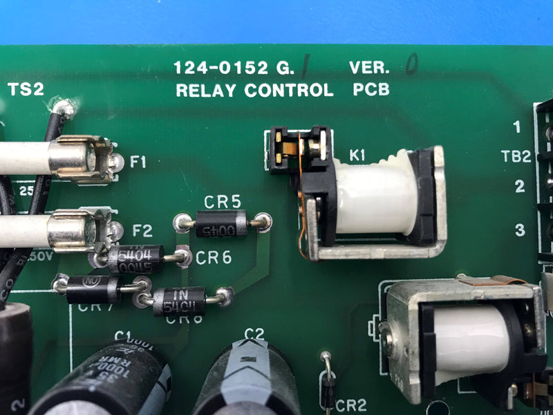 Relay Control PCB (124-0152 G.1)Gendex/Del Medical