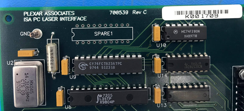 ISA PC Laser Interface Board (106089/700539 Rev C) OEC/Plexar