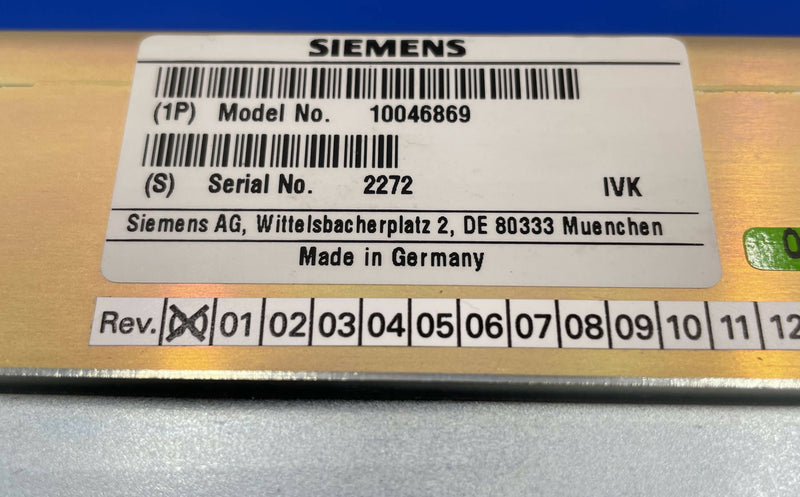 MCM4 STAND W/OUT D307 BOARD (10046869) SIEMENS