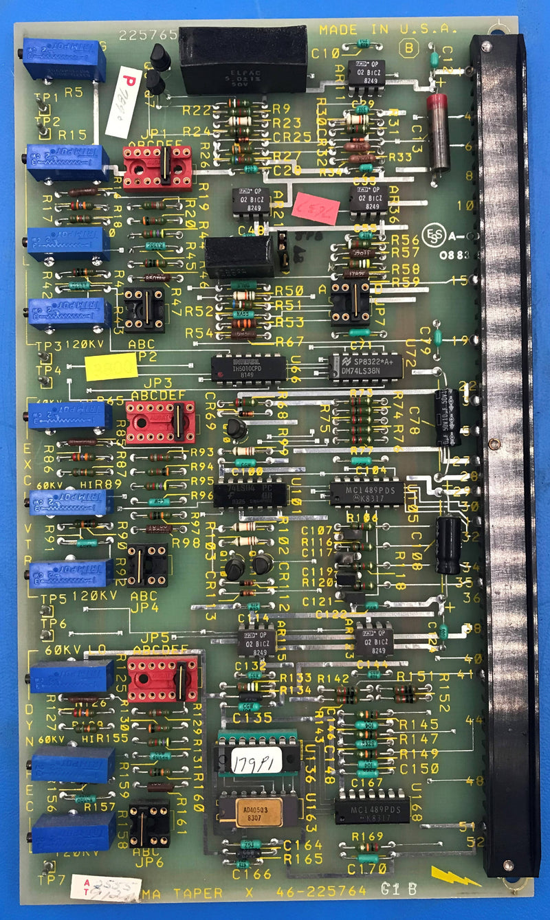 MA Taper X Board (46-225764 G1 B)GE Advantx