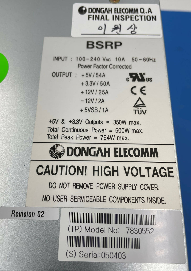 POWER SUPPLY (7830552) SIEMENS