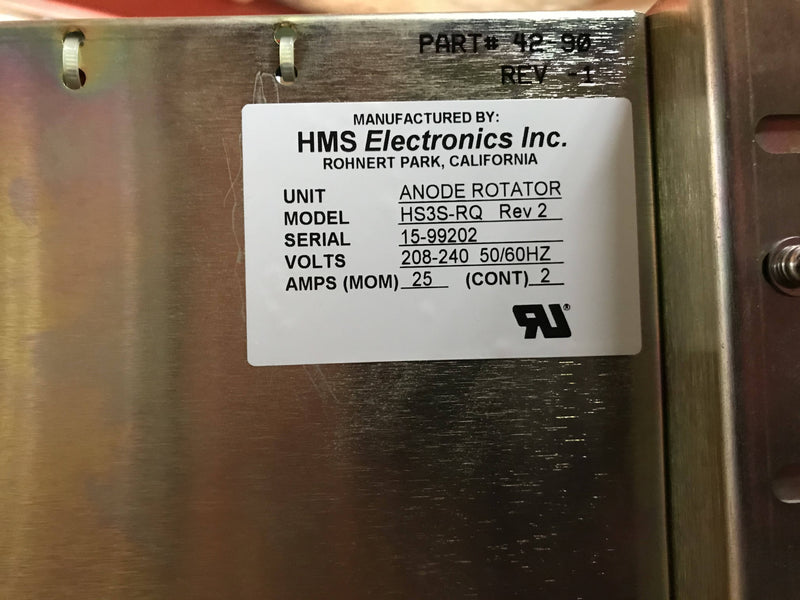 Anode Rotator Control (HS3S-RQ) Shimadzu