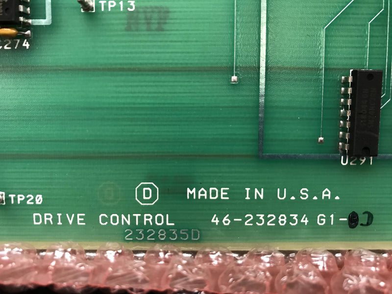 Drive Control Board (46-232834 G1-D) GE AMX 4