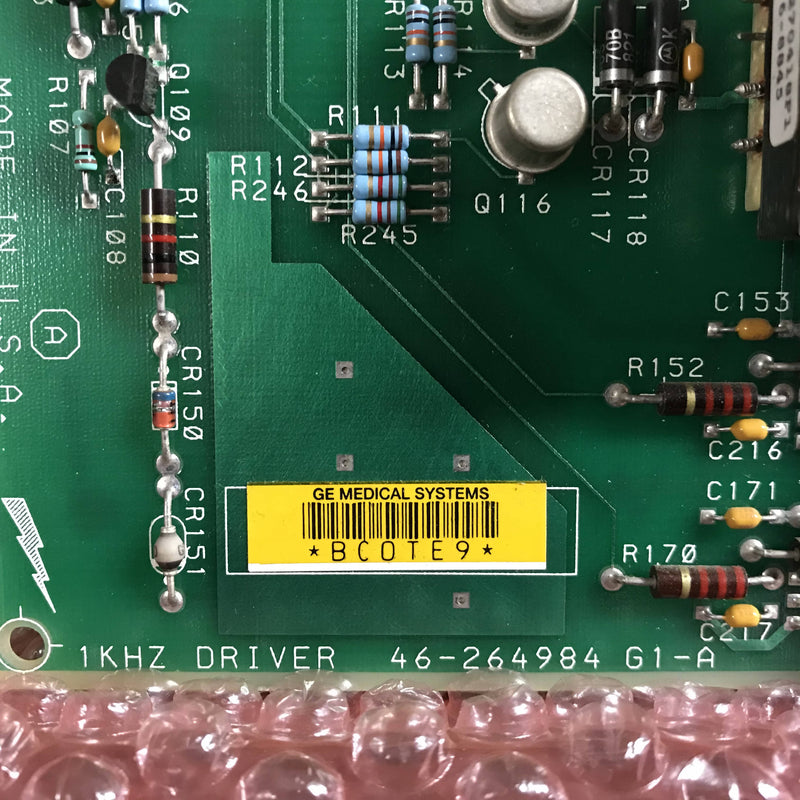1KHZ Driver Board (46-264984 G1-A)GE AMX 4