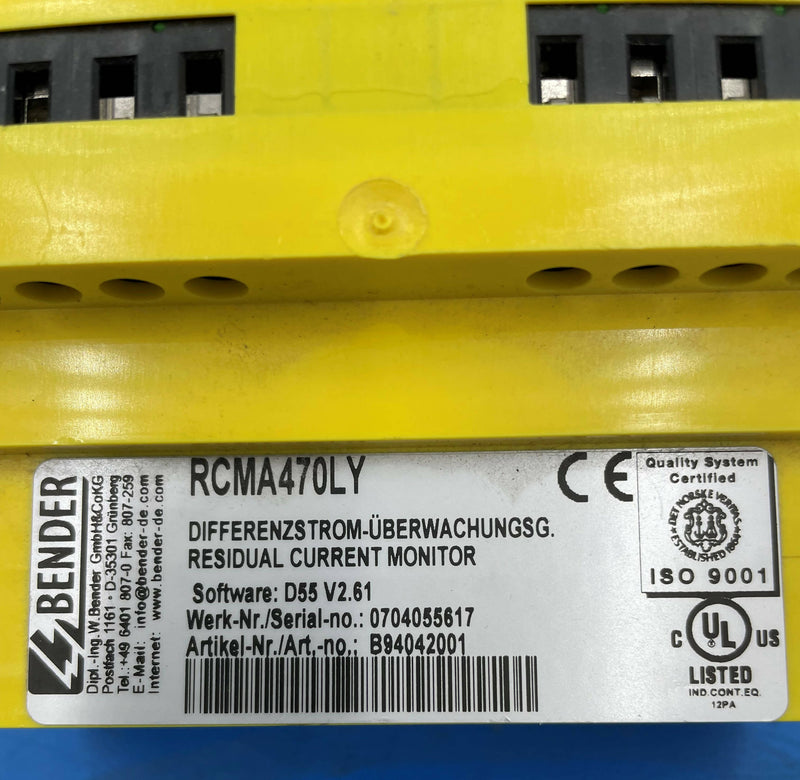 OVER-Current RELAY (3085115/03085115/RCMA470LY) Siemens