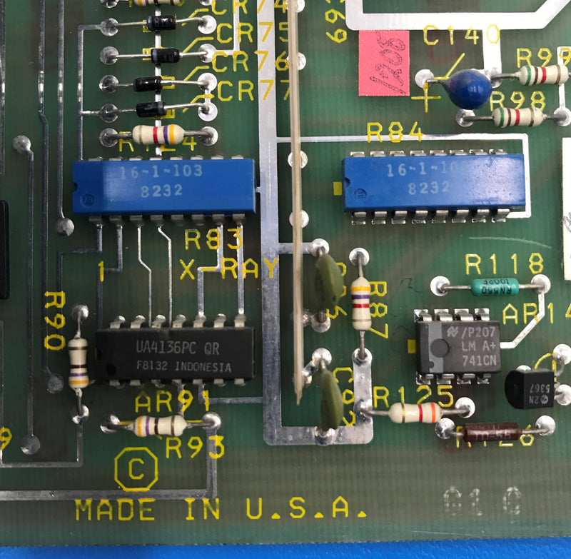 Collimator Circuit Board (46-187806 G1 C)GE Advantx