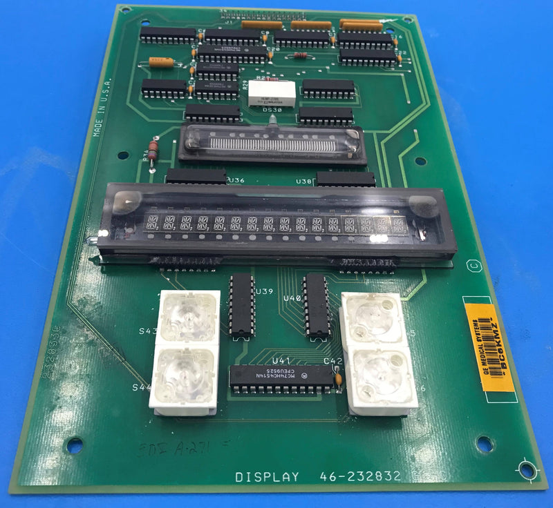 Display PCB (46-232832 G1-C)GE AMX 4+